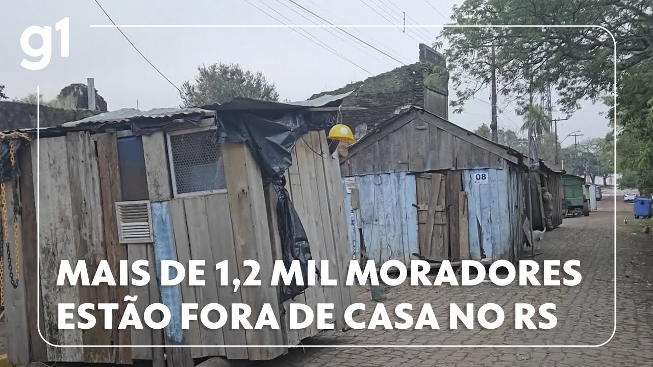 Jornal Hoje mais de 12 mil pessoas ainda não conseguiram voltar pra casa no Rio Grande do Sul