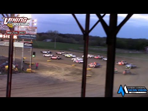 Viking Speedway WISSOTA Street Stock A-Main (5/21/22) - dirt track racing video image