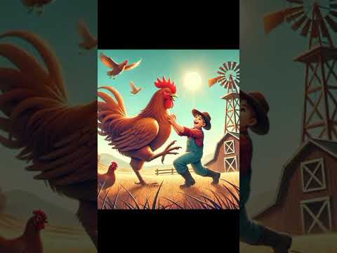 #badi murgi gav me aa jati h