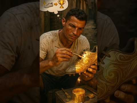 😯 RONALDO MAKES A GOLDEN SHOE 😱| MESSI CRIED 🤡