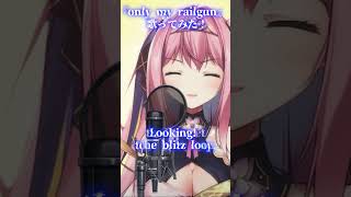 only my railgun  -  fripSide by #VTuber バーニー・ユィリス【歌ってみた】 #shorts