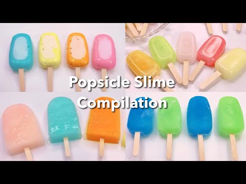 【ASMR】🍨アイスキャンディースライムまとめ🍨【音フェチ】Popsicle Slime Compilation
