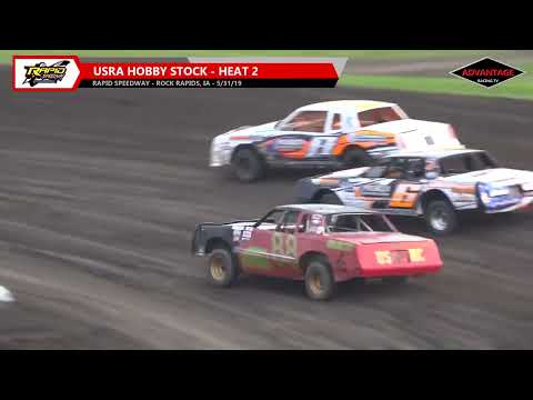 Hobby Stock | Rapid Speedwy | 5-31-2019 - dirt track racing video image