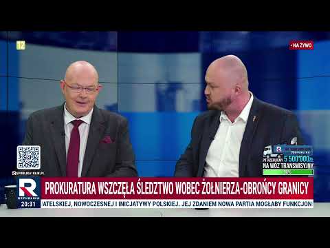Tumanowicz: kto podstępem przekracza granicę, łamie polskie prawo! | Gość Dzisiaj