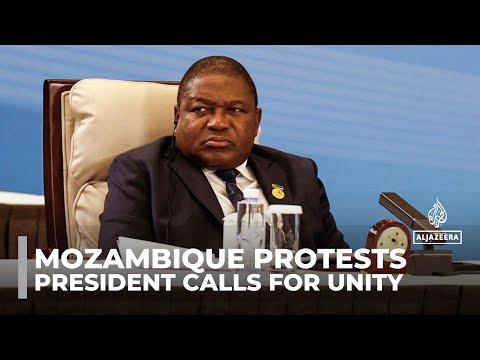 Mozambique protests: President calls for unity in ‘challenging times’