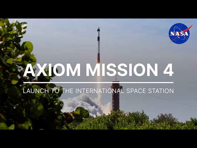 Axiom Mission 4, set to lift off at 2:31 a.m. EDT (0631 UTC) on Wednesday, June 25, is Axiom's fourth private astronaut mission to the International Space Station. Ax-4 is launching from NASA's Kennedy Space Center aboard SpaceX's Dragon spacecraft.

During their two-week stay aboard the orbiting laboratory, the crew of Ax-4 will engage in science, outreach, and commercial activities. 

Peggy Whitson, former NASA astronaut and director of human spaceflight at Axiom Space, will command the mission, while ISRO (Indian Space Research Organisation) astronaut Shubhanshu Shukla will serve as pilot. The two mission specialists are ESA (European Space Agency) project astronaut Sławosz Uznański-Wiśniewski of Poland and Tibor Kapu of Hungary. This mission will send the first ISRO astronaut to the station as part of a joint effort between NASA and the Indian space agency. Ax-4 will also carry the first astronauts from Poland and Hungary to stay aboard the space station.

Launch coverage is led by Axiom Space, with support from NASA and SpaceX; NASA's primary mission responsibilities begin during Dragon's approach to the International Space Station, the start of Ax-4 integrated operations. Learn more about NASA's role in Ax-4 and how we're working with our industry partners to open low Earth orbit to more people, more science, and more opportunities: https://go.nasa.gov/4mRkpGj

Song: ‘Apache’ by Kevin Graham
Content ID: WXGBDH0A08QGK9CG

Song: ‘Majestic Skies’ by Strength To Last
Content ID: VINOM8MWVMC8LB7X
