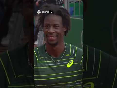 Monfils Bringing The VIBES 🤩