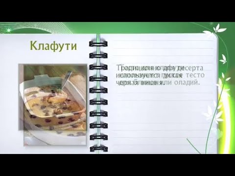 Кулинарная энциклопедия - Клафути - UC7XBjhXnmmXFsxmnys9PmDQ