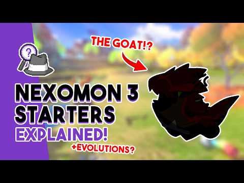 NEW Nexomon 3 Starters Explained! | Branched Evolution??