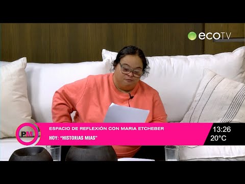 María Etcheber y las energías positivas