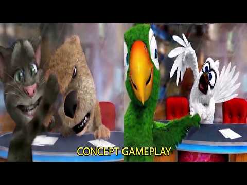 Talking Tom & Ben News vs Talking Pierre & Talking Larry News | Mobile Game Concept Gameplay 2026