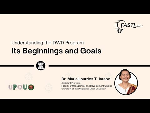 FASTLearn Episode 59 - Understanding the DWD Program: Its Beginnings and Goals