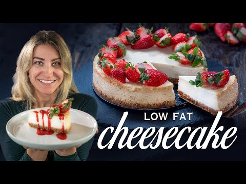 Low Fat Refined Sugar Free Cheesecake Recipe - Low Calorie Cheesecake