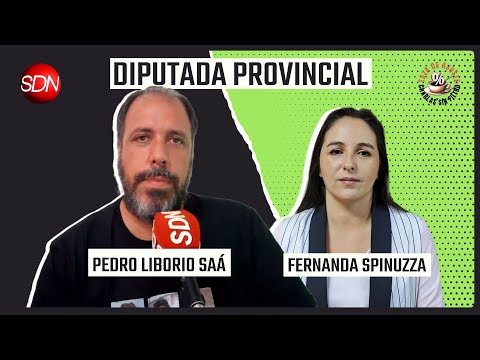 Fernanda Spinuzza, diputada provincial en #TazaDeAjuste☕ con Pedro Liborio Saá | En Vivo🔴
