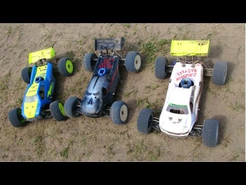 RC ADVENTURES - 3 Nitro 4X4 Truggy Trucks Race & Bash - Losi 8T 2.0's & the BLACKFOOT BASHERS - UCxcjVHL-2o3D6Q9esu05a1Q