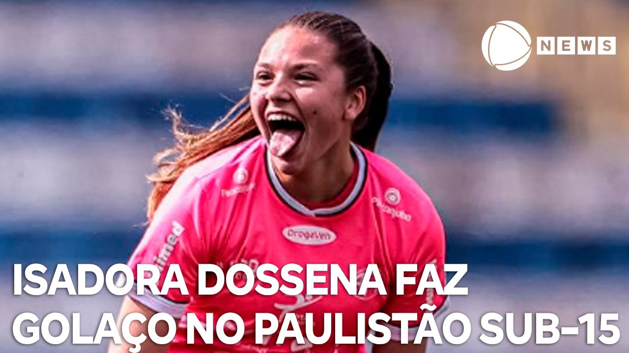 Isadora Dossena faz golaço no Paulistão Feminino Sub 15