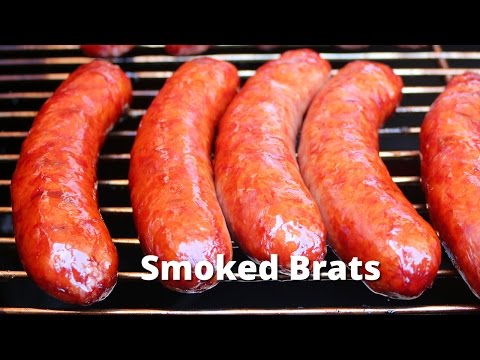 Smoked Brats | Smoked Bratwurst Sausage with Bacon Jam on UDS Smoker - UC--MxpGXJ3LVD8KvlNzRlcA