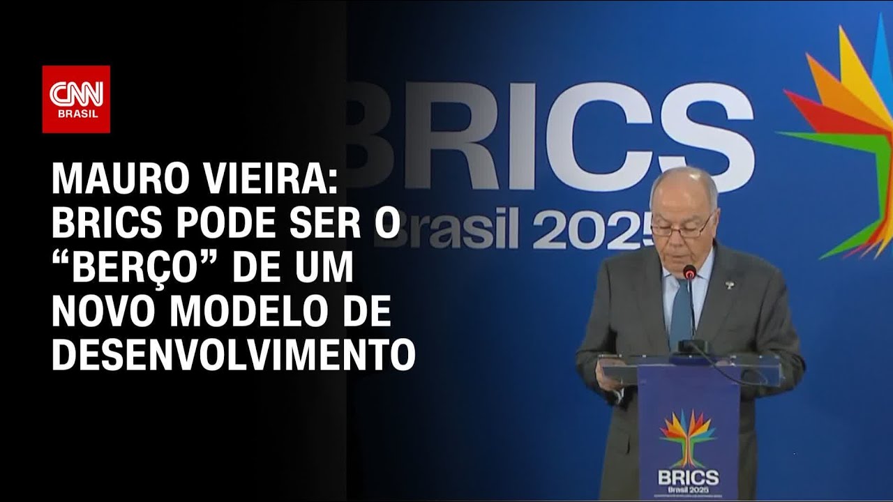 O Brics é portador de soluções para um mundo em desordem diz Mauro Vieira | BASTIDORES CNN