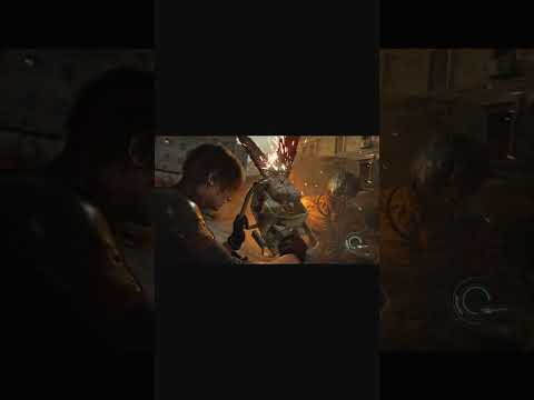 Chainsaw Duel | Resident Evil Requiem | Leon Vs The Raccoon City Chainsaw Zombie Boss Fight #Shorts