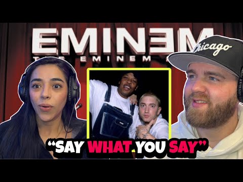 DRE AND EMINEM ARE UNSTOPPABLE!! Eminem - Say What You Say (Karen's First Time Reaction)