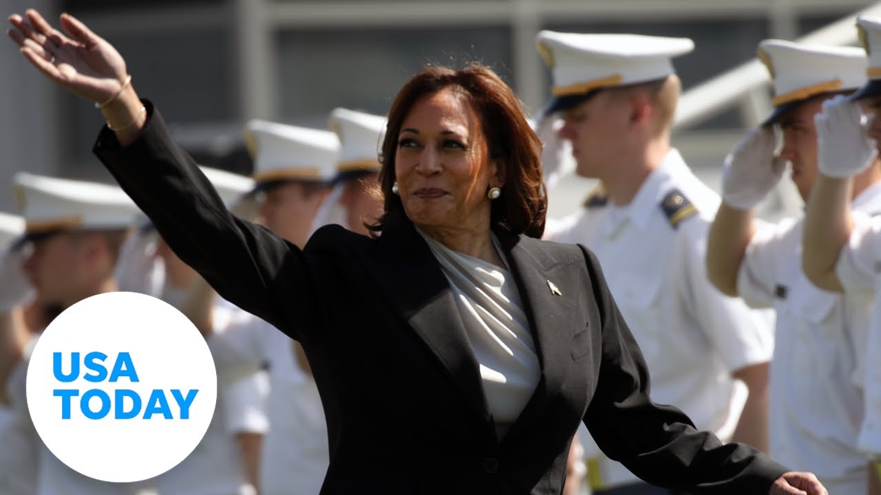 Kamala Harris delivers passionate commencement speech at West Point | USA TODAY