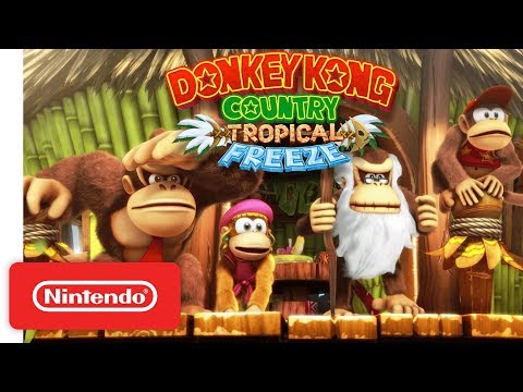 Donkey Kong Country: Tropical Freeze Gameplay Trailer - Nintendo Switch - UCGIY_O-8vW4rfX98KlMkvRg