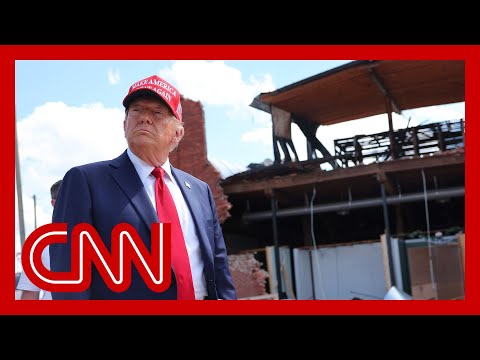 Trump politicizes Hurricane Helene response