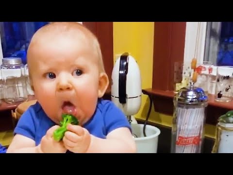 Funny Naughty Babies Tasting New foods for the first Time - Funniest Home Videos