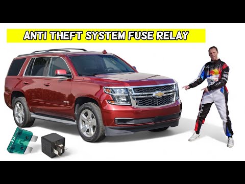 CHEVROLET TAHOE SUBURBAN ANTI THEFT SYSTEM FUSE RELAY LOCATION REPLACEMENT 2015 2016 2017 2018 2019