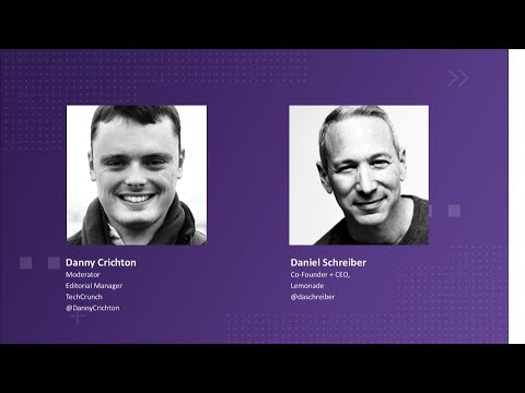 Insuring the Future with Daniel Schreiber (Lemonade) | Disrupt SF 2018 - UCCjyq_K1Xwfg8Lndy7lKMpA