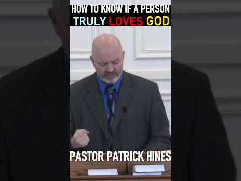 How To Know If A Person Ttruly Loves God - Pastor Patrick Hines Sermon #shorts #christianshorts