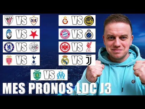🇪🇺 MES PRONOSTICS LIGUE DES CHAMPIONS 🇪🇺 ( Sporting Portugal - Marseille / Monaco - Tottenham )