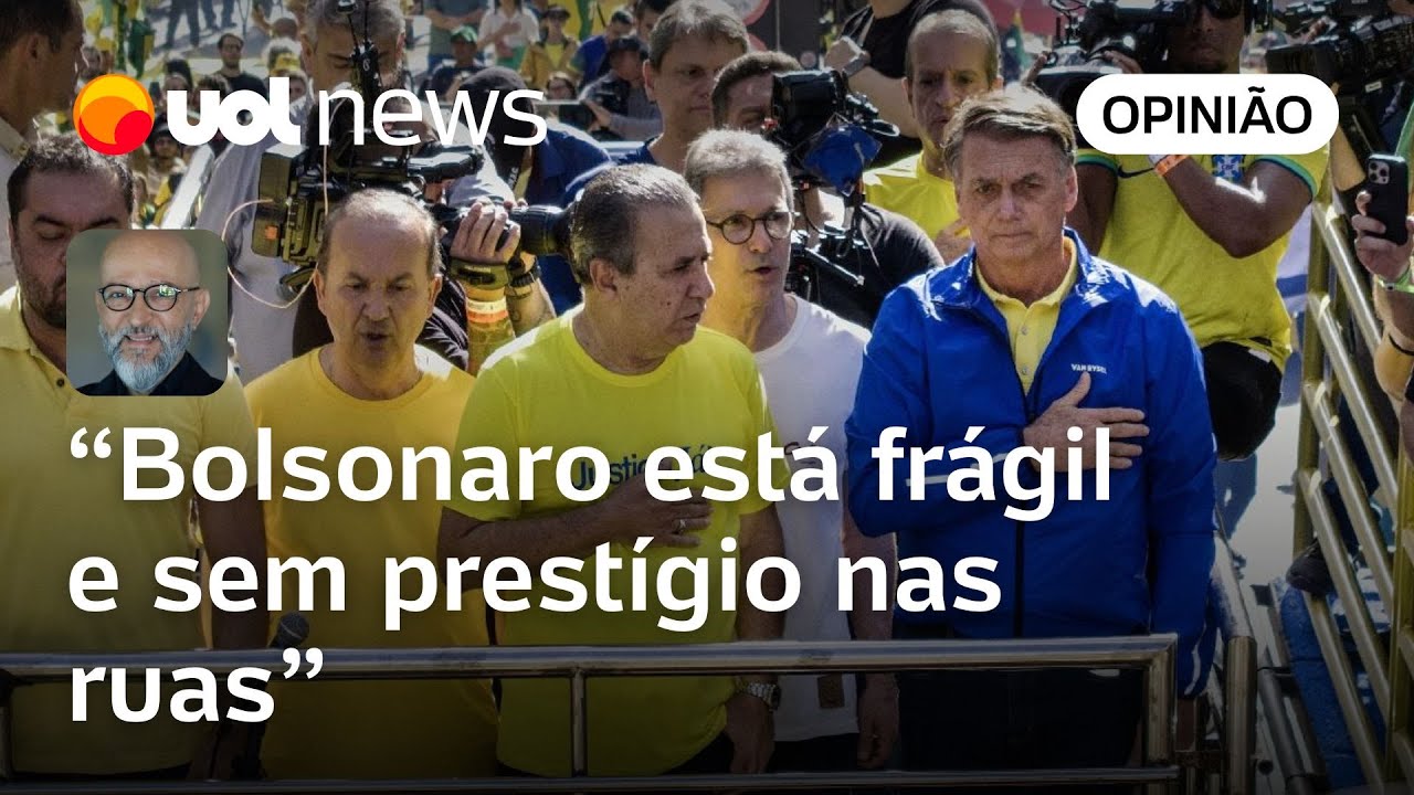 Bolsonaro joga a toalha e discursa para plateia vazia em ato na Paulista | Josias de Souza