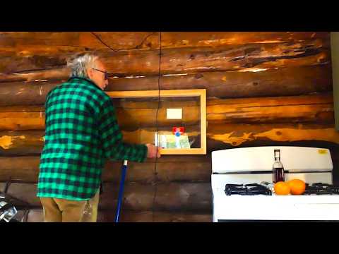 Cabin Planning and Start on Corduroy Road- Martin's Old Off Grid Log Cabin#343