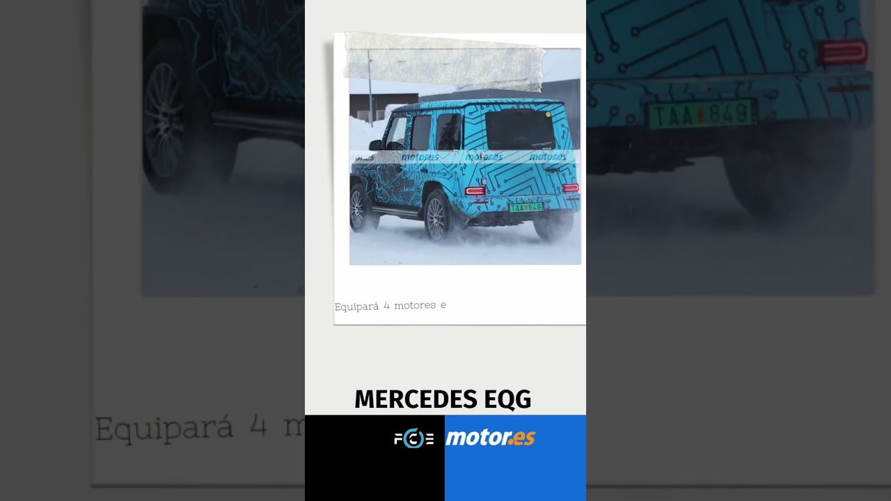 Mercedes EQG, la bestia eléctrica llegará pronto. ¿Mantendrá su esencia? #mercedes #mercedesg63