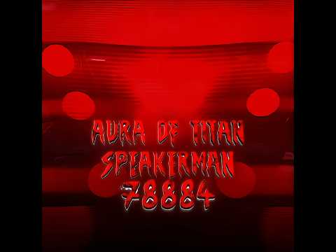 The Red "G.O.A.T" Has Returned - Titan Speakerman Edit🔥🗿|| The Speakerman Farming Aura || #edit