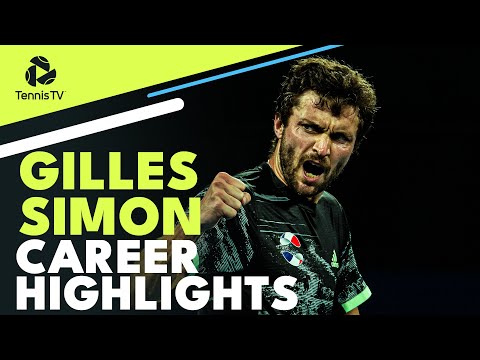 Gilles Simon Brilliant ATP Highlight Reel!