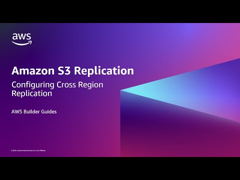 Amazon S3 Cross Region Replication | Amazon Web Services