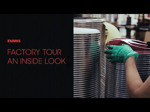 Evans Drumheads Factory Tour