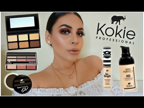 FULL FACE USING ONLY KOKIE COSMETICS: DRUGSTORE MAKEUP TUTORIAL | JuicyJas - UCqTR5f7YkGro3cPv23SqcqQ