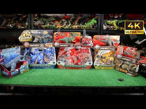 Huge Collection New Jurassic World Survival Dinosaur Toys 2026 Strike Attack Dilophosaurus Mattel