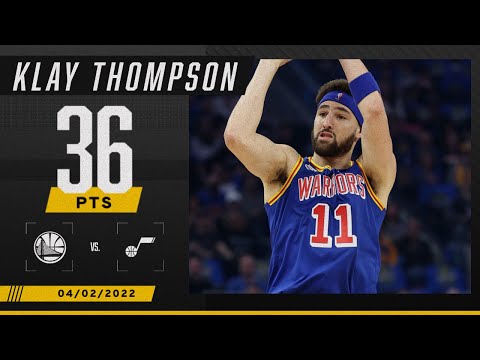 Klay Thompson's 4th 30-piece of the season video clip