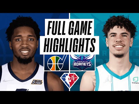 JAZZ at HORNETS | FULL GAME HIGHLIGHTS | March 25, 2022 video clip
