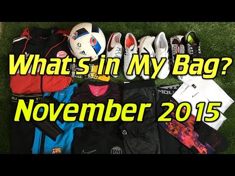 What's In My Soccer Bag - November 2015 - UCUU3lMXc6iDrQw4eZen8COQ