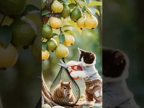 A sweet little squirrel got trapped in a net #shorts #short