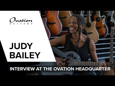 Interview 🎙 (ENG): Ovation artist Judy Bailey visits Ovation HQ 🎸