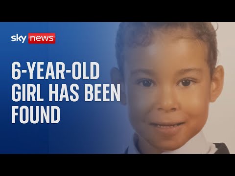 Missing six-year-old girl found safe and well, police say