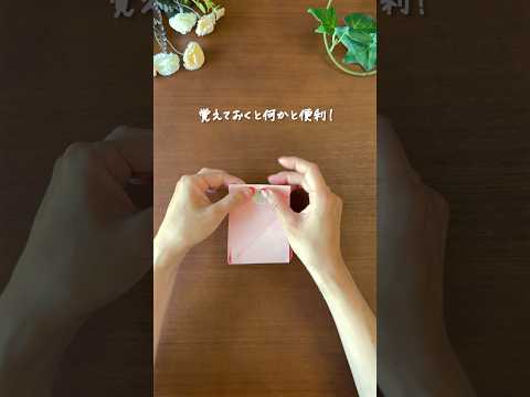 A4用紙でこれ作れる？　#japan #paper #origami #lifehacks