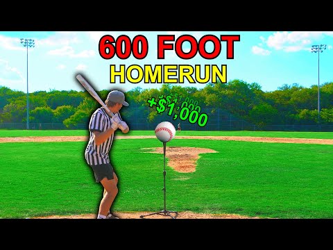 Hit This Ball Farther Than Me... Win $1,000...