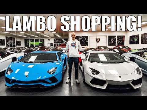 Taking My Friend Lamborghini Shopping!!